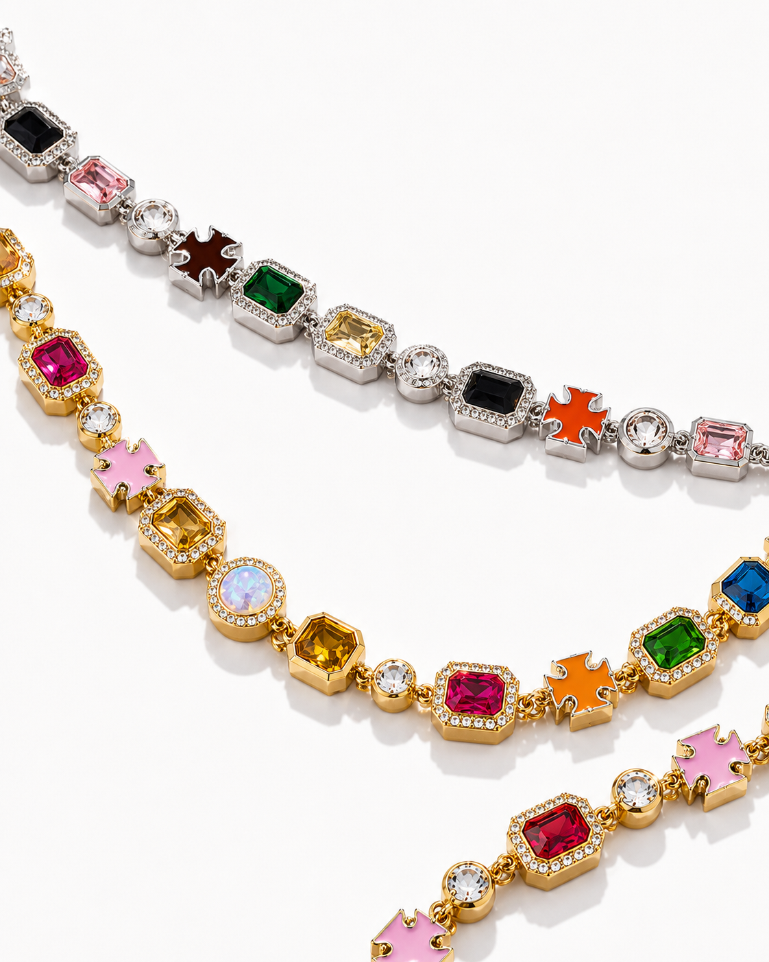 Le Fremét™ Mosaic Gemstone Necklace
