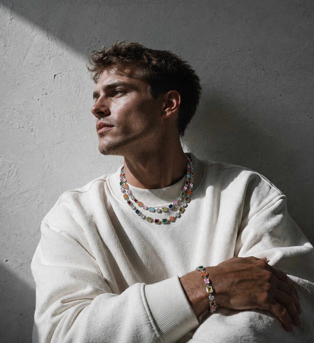 Le Fremét™ Mosaic Gemstone Necklace