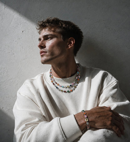 Le Fremét™ Mosaic Gemstone Necklace