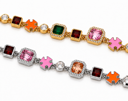 Le Fremét™ Mosaic Gemstone Bracelet