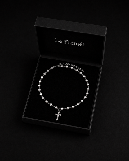 Le Fremét™ Pearl Cross Necklace